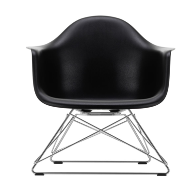 Vitra loungestoel Eames LAR chroom onderstel