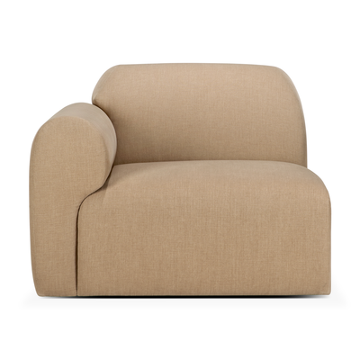 Bulky modulaire sofa - light sepia 