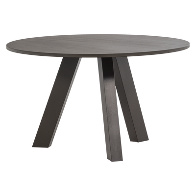 Rhonda eettafel o129 cm eiken middenbruin [fsc]