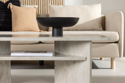 Kuopio Salontafel - 120 x 60 cm - Marmer look