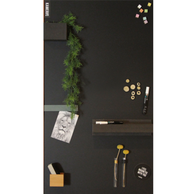 Magneetbord mat - krijtbord zwart