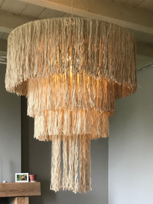 XXL Macramehanglamp