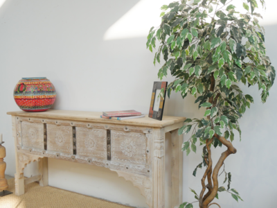 Console tafel Manasi hout