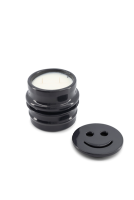 Kaars Shape 03.02 Candle &amp; Happy lid Petrol
