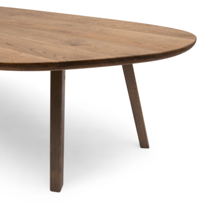 Loods 5 eettafel Clark tabacco dark