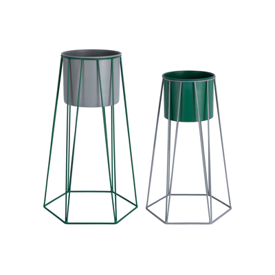 Bloempot set Cool Retro
