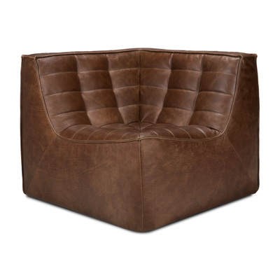 Loods 5 - Modulaire bank N701 - chestnut - 90 vierkant hoek