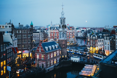 Foto op plexiglas Amsterdam De Munt