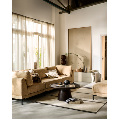 Couple loveseat element mud melange