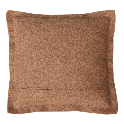 Kussen wol boucle mocha mousse