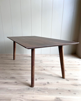 Old inn wonen eettafel mangohout walnoot