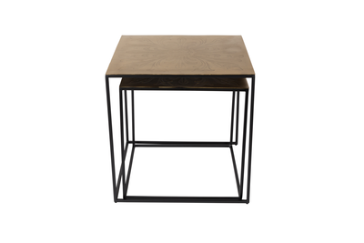 Dutchbone Saffra bijzettafel (set van 2)