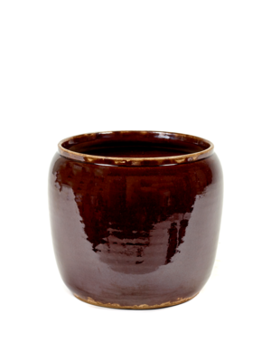 Serax plantenpot Costa brown