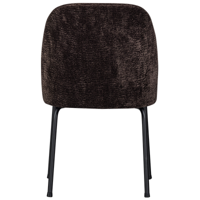 Vogue eetkamerstoel structure velvet brass