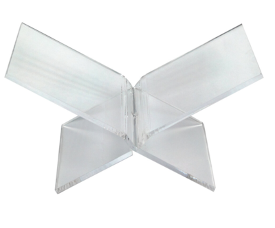 Persell boekenstandaard Perspex