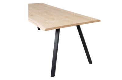WOOOD tafel Tablo boomstam eiken 160x90 [fsc]