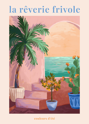 Poster La Rêverie Frivole by Goed Blauw