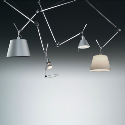 Artemide plafondlamp Tolomeo Mega Sospensione Decentrata