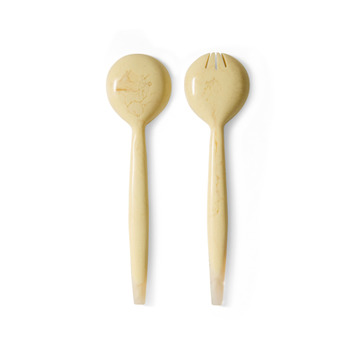 HK salad cutlery set of 2