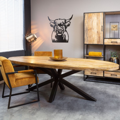 Ovale Eettafel Maas