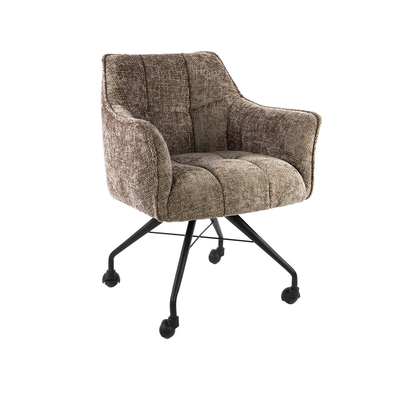 Armstoel Bedford op wieltjes