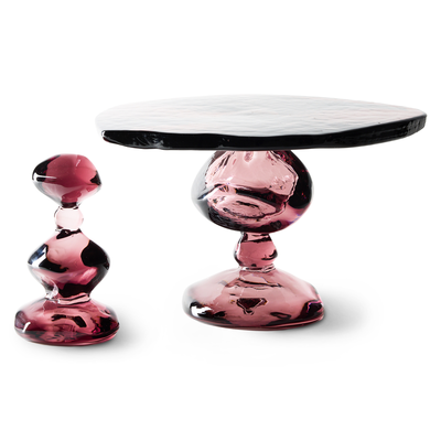 HKliving Taartplateau Nienke Sikkema Jewel amethyst