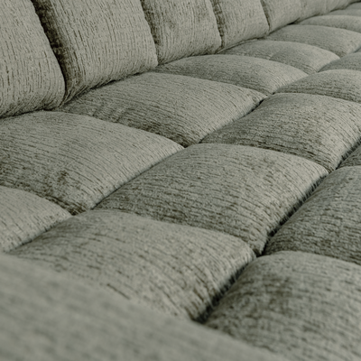 Second date chaise longue rechts ribstof terrazzo