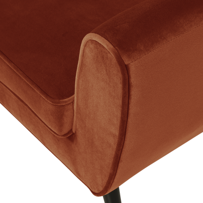 Rocco fauteuil velvet off white [fsc]