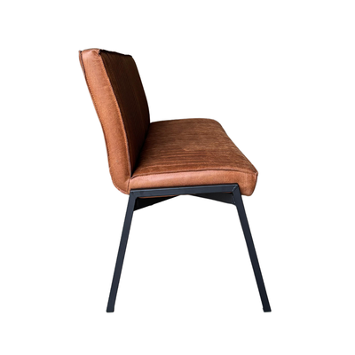 Eetkamerbank Stripes Cognac