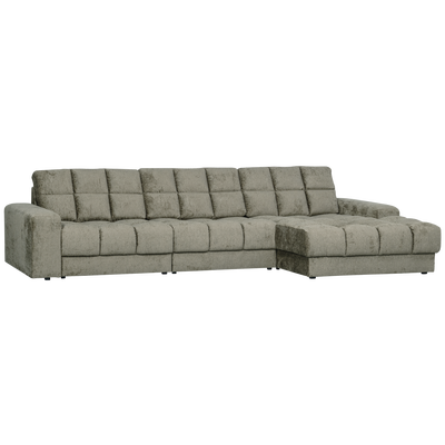 Second date chaise longue rechts ribstof terrazzo