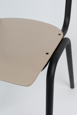 Zuiver Back To School Stoel Matt - Set van 4