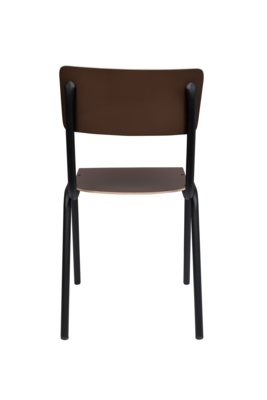 Zuiver Back To School Stoel Matt - Set van 4