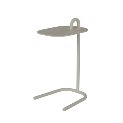 Stand by Me Steel bijzettafel (49cm hoog) - RAL1013 Pearl White