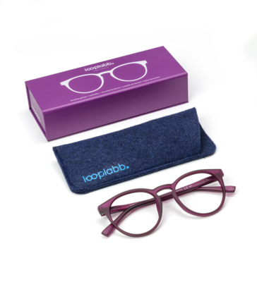 Leesbril LL16L Papillon Deep Purple