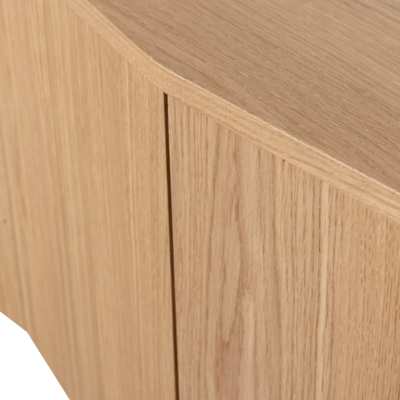 Tv Meubel Zuma 200Cm - Eiken - Transparant