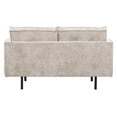 Rodeo 2-zits bank velvet taupe [fsc]