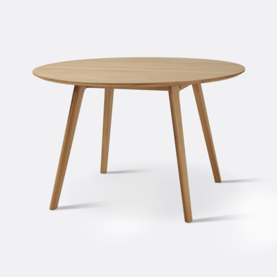 Eettafel Mason rond massief eiken