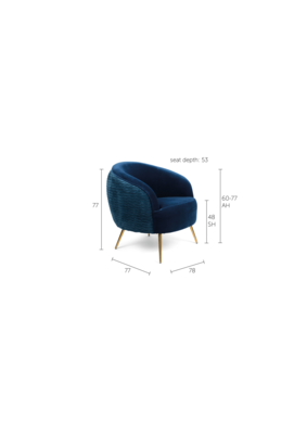 Bold Monkey fauteuil So curvy