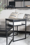 Salontafel Delhi Zwart Mangohout