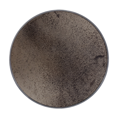 Ethnicraft - Aged muurspiegel - rond - bronze - 92