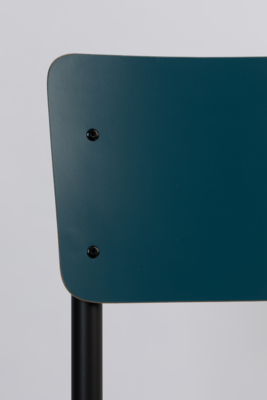 Zuiver Back To School Stoel Matt - Set van 4