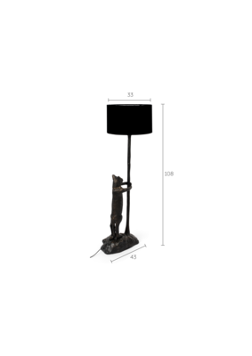 Bold Monkey vloerlamp No girlfriend no problem