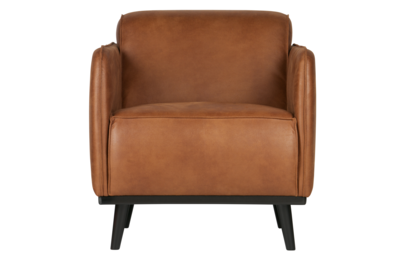 Fauteuil Statement eco leer - Cognac