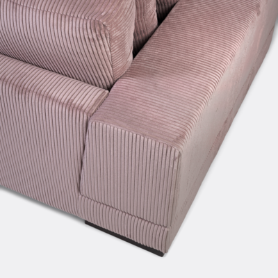 Loods 5 loveseat Mino ribfluweel