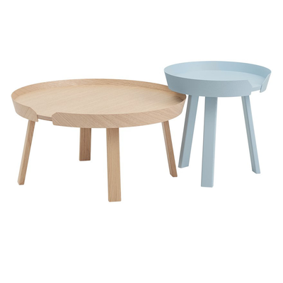 Muuto Salontafel Around small light blue
