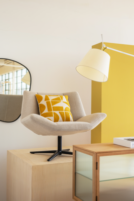 Loods 5 Design fauteuil Palmer draaipoot