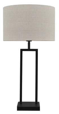 Tafellamp Veneto groot zwart