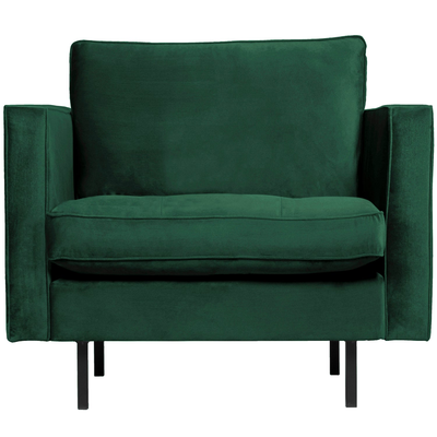 Rodeo classic fauteuil ribstof roestbruin