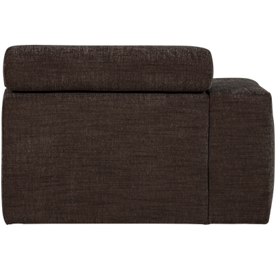 Novi 1-zits element arm links boucle karamelbruin