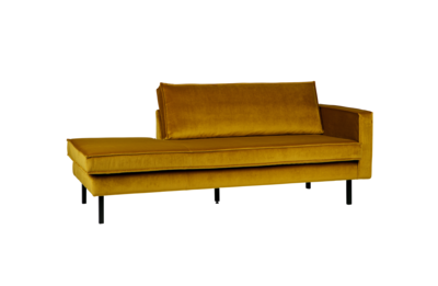 Rodeo daybed velvet oker